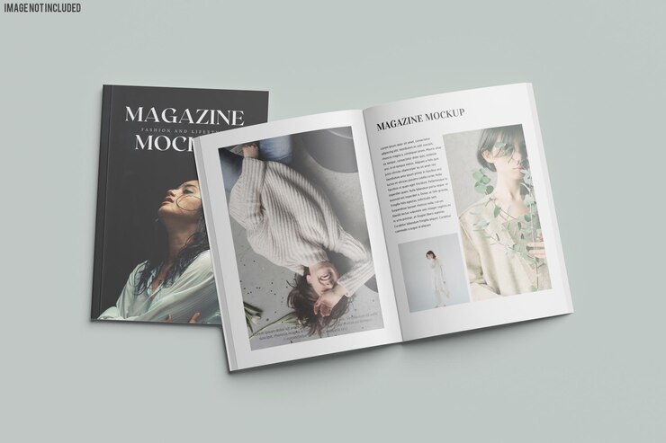 A4 Magazine Mockup