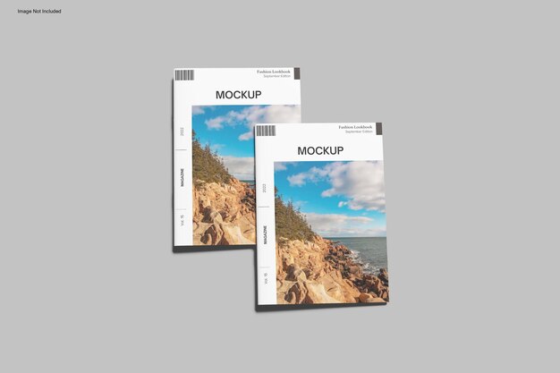 A4 magazine mockup