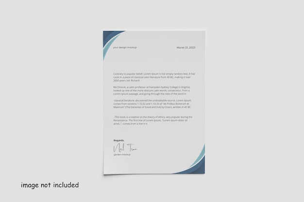 A4 MOCKUP