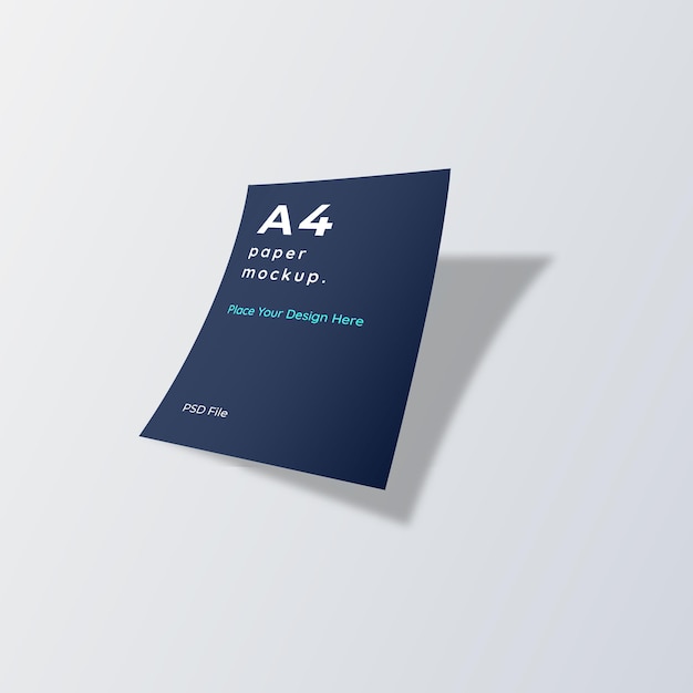 A4-Papiermodell