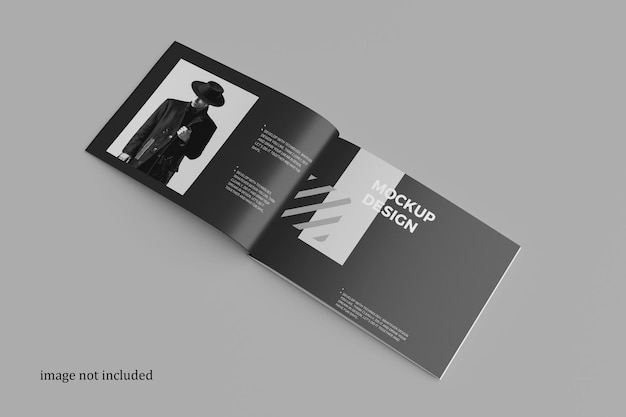 A4 schwarzes Megazine-Landschaftsmodell