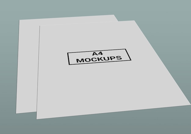 A4-Seitenmodell