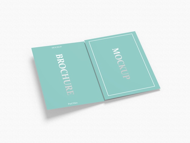 A5 Trifold Mockup