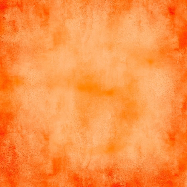 Abaixo de textura de aquarela laranja abstrata