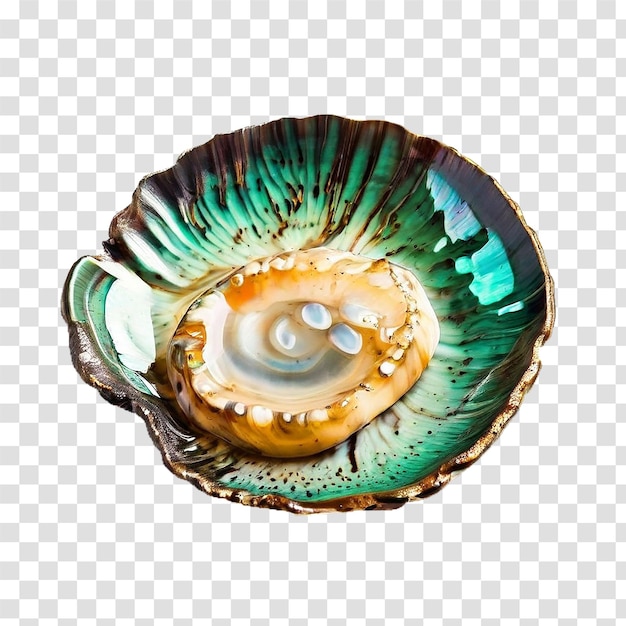 PSD abalone em fundo transparente