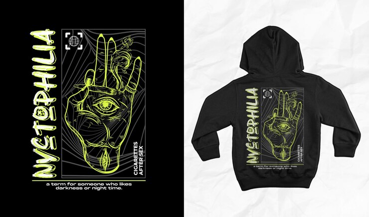 PSD abbigliamento o poster di streetwear