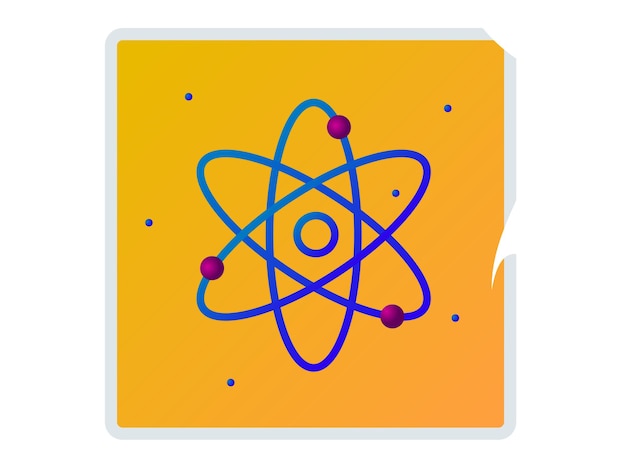 Abbildung der Atomstruktur