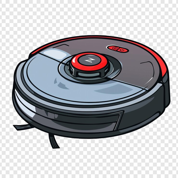 PSD abbildung eines roboter-staubsaugers