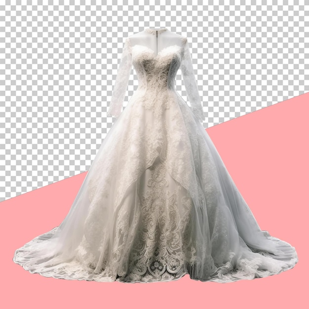 Abito da sposa in pizzo