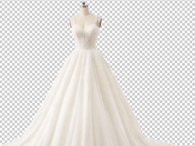 Abito da sposa su un manichino