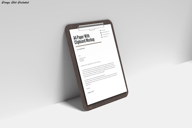 Abnahmebord-Mockup