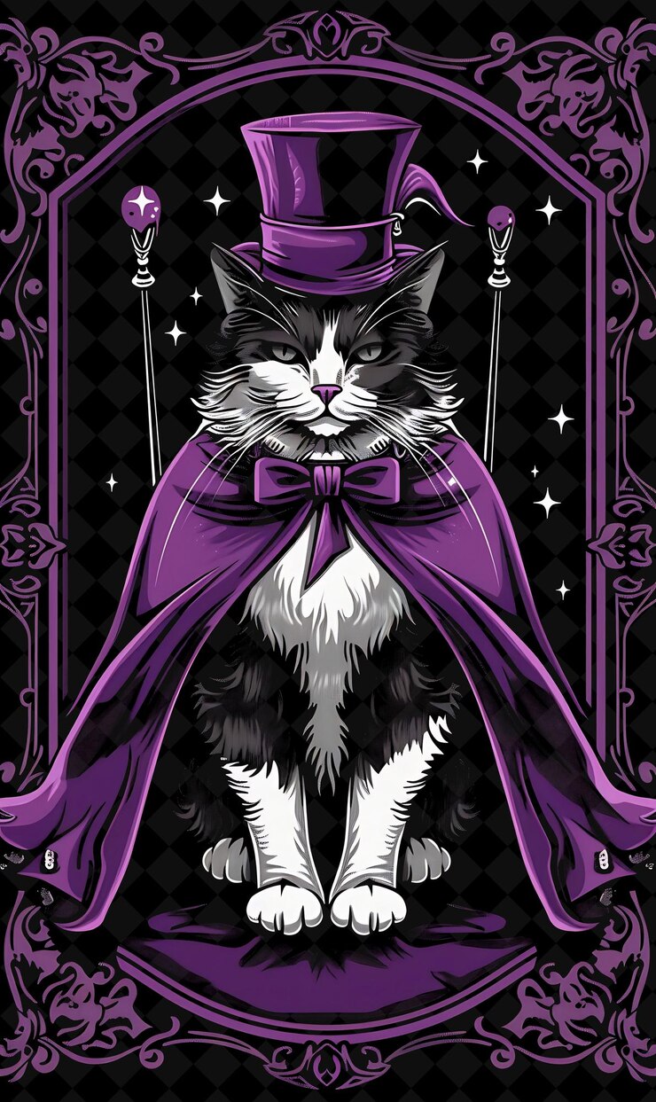 PSD abra o mundo dos gatos com desenhos de imagens png de gatos personalizados para decoração e impressão