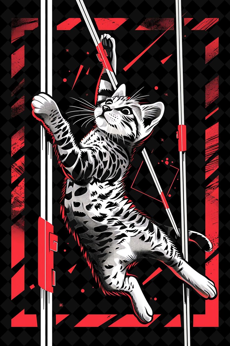 PSD abre el mundo de los gatos con diseños de imágenes png personalizados para decoración e impresión