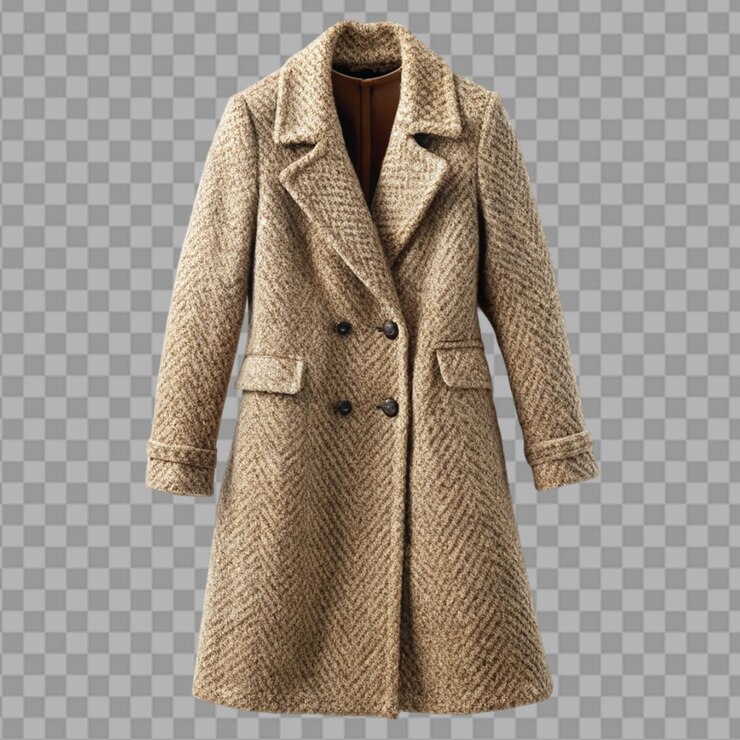PSD abrigo de lana png