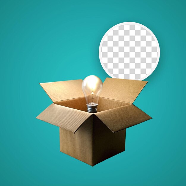 PSD abrir la caja de renderización 3d blab