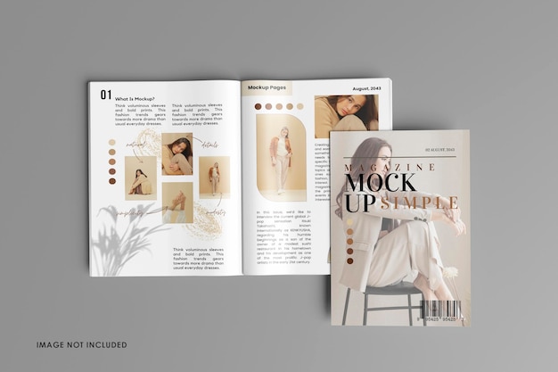 Abrir mockup revista