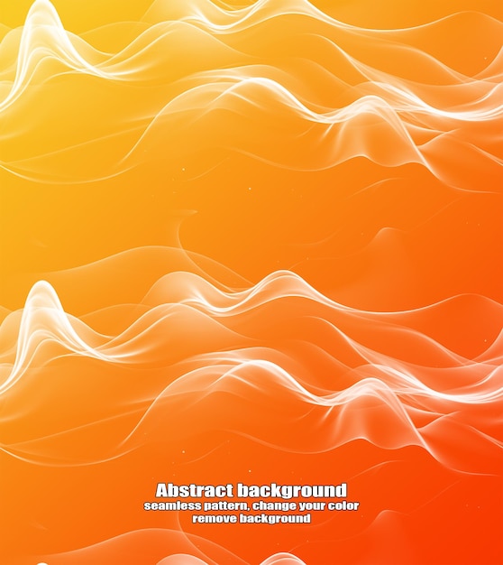 Abstração contínua infinita de linhas fluidas e retas com fundo colorido de textura isolada