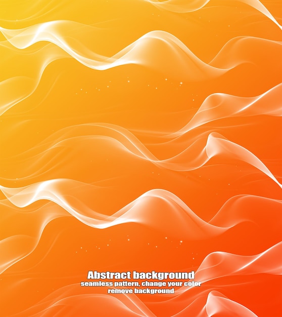 Abstração contínua infinita de linhas fluidas e retas com fundo colorido de textura isolada