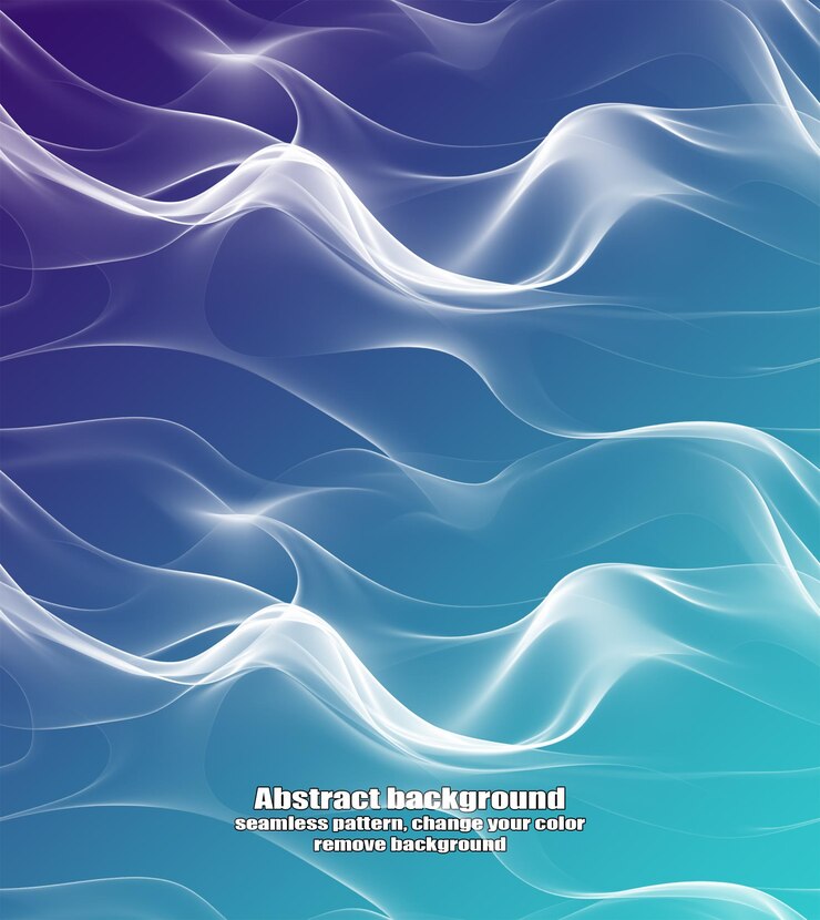 PSD abstração contínua infinita de linhas fluidas e retas com fundo colorido de textura isolada