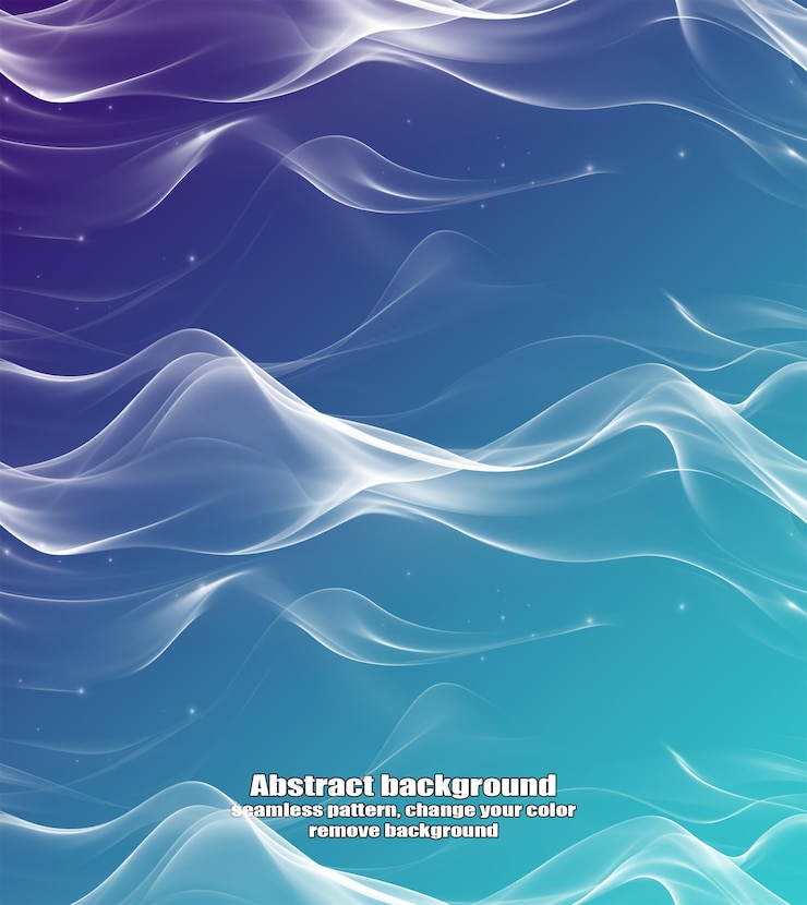 PSD abstração contínua infinita de linhas fluidas e retas com fundo colorido de textura isolada