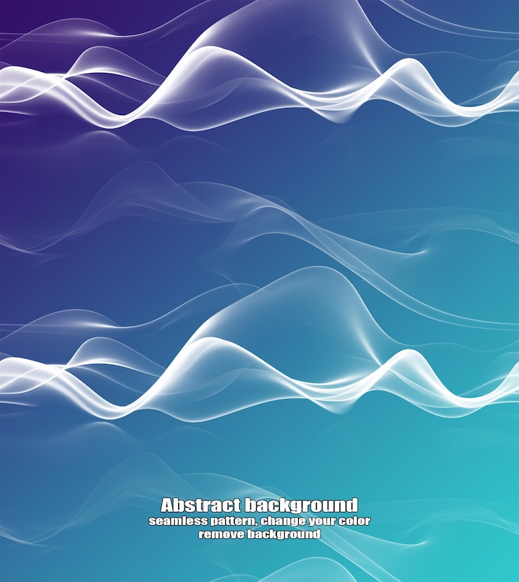 PSD abstração sem fim de linhas fluidas e retas com textura isolada fundo colorido