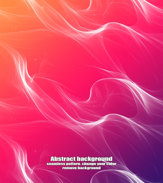Abstração sem fim de linhas fluidas e retas com textura isolada fundo colorido
