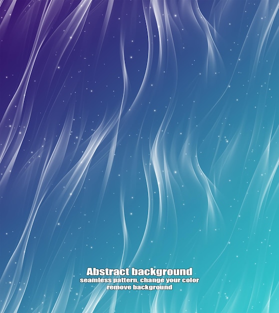 Abstracción sin fin de líneas rectas y fluidas con fondo colorido de textura aislada