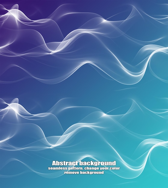 Abstracción sin fin de líneas rectas y fluidas con fondo colorido de textura aislada