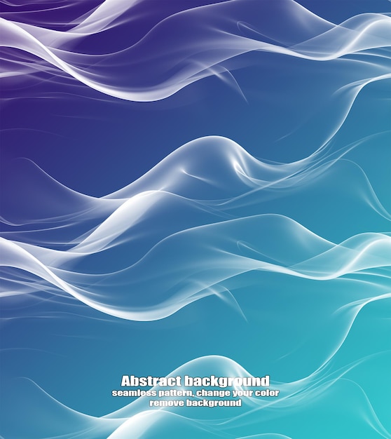 Abstracción sin fin de líneas rectas y fluidas con fondo colorido de textura aislada