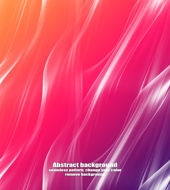 Abstracción sin fin de líneas rectas y fluidas con fondo colorido de textura aislada