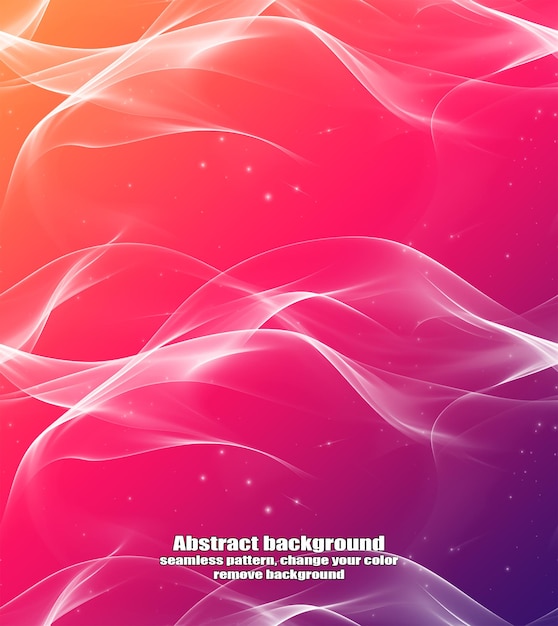 Abstracción sin fin de líneas rectas y fluidas con fondo colorido de textura aislada