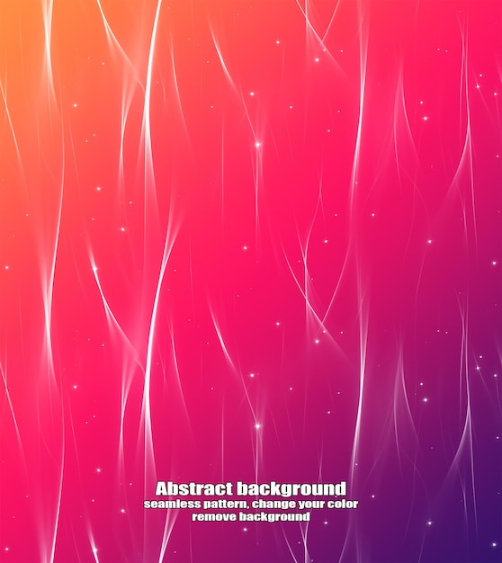 Abstracción sin fin de líneas rectas y fluidas con fondo colorido de textura aislada