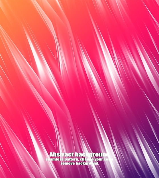 Abstracción sin fin de líneas rectas y fluidas con fondo colorido de textura aislada