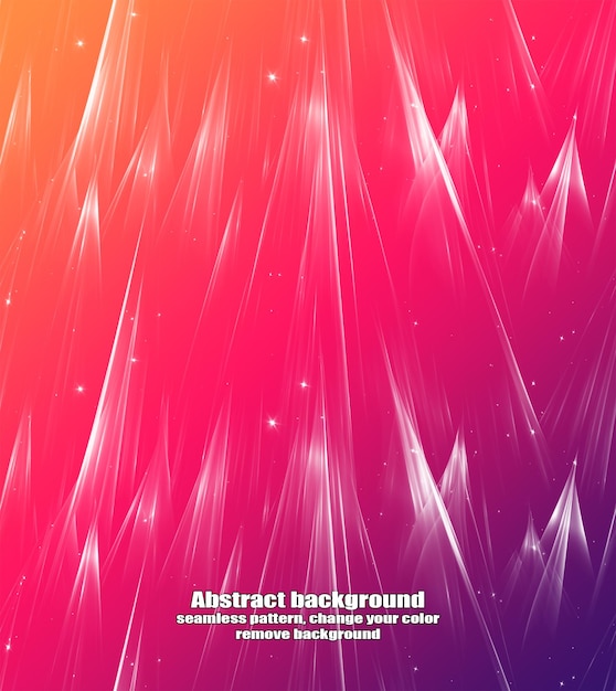 Abstracción sin fin de líneas rectas y fluidas con fondo colorido de textura aislada
