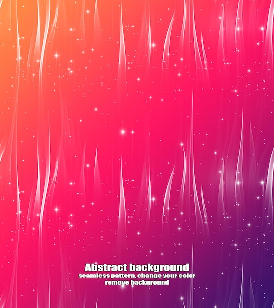 Abstracción sin fin de líneas rectas y fluidas con fondo colorido de textura aislada