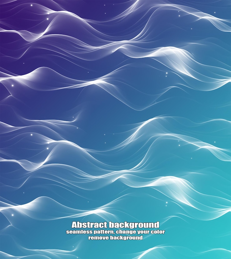 PSD abstracción sin fin de líneas rectas y fluidas con fondo colorido de textura aislada