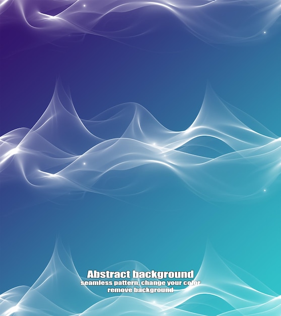 Abstracción sin fin de líneas rectas y fluidas con fondo colorido de textura aislada