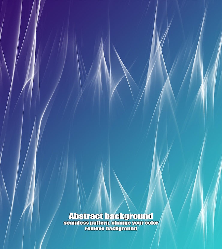 PSD abstracción sin fin de líneas rectas y fluidas con fondo colorido de textura aislada