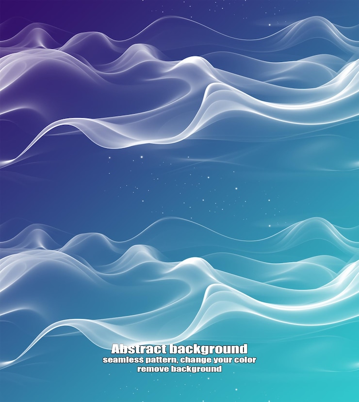 PSD abstracción sin fin de líneas rectas y fluidas con fondo colorido de textura aislada