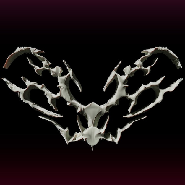 Abstract Bone Structure - Futuristic Design for Presentation