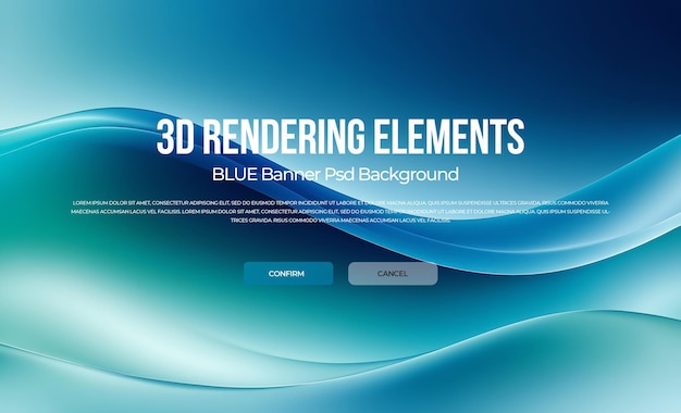 Abstract Creative Flow Luxury Tech Blue Sfondi creativi