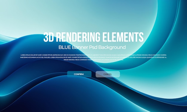 Abstract Creative Flow Luxury Tech Blue Sfondi creativi