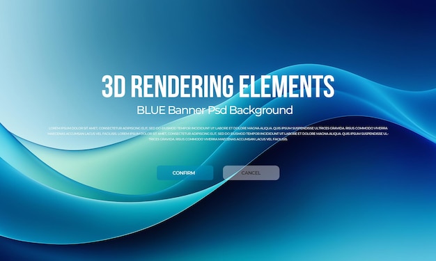 Abstract Creative Flow Luxury Tech Blue Sfondi creativi