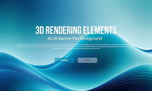 Abstract Creative Flow Luxury Tech Blue Sfondi creativi