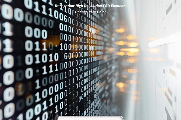PSD abstract defocus digital technology backgroundrepresent big data