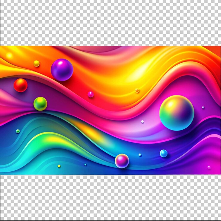 PSD abstract fluid neon color 3d effect background