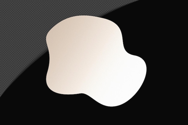 Abstract Form durchsichtig Gradient Element mit ruhig weichem Weiß Farbvorlage psd png Design