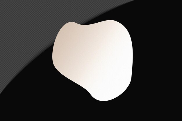 Abstract Form durchsichtig Gradient Element mit ruhig weichem Weiß Farbvorlage psd png Design
