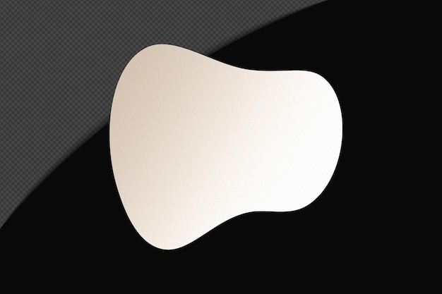 Abstract Form durchsichtig Gradient Element mit ruhig weichem Weiß Farbvorlage psd png Design