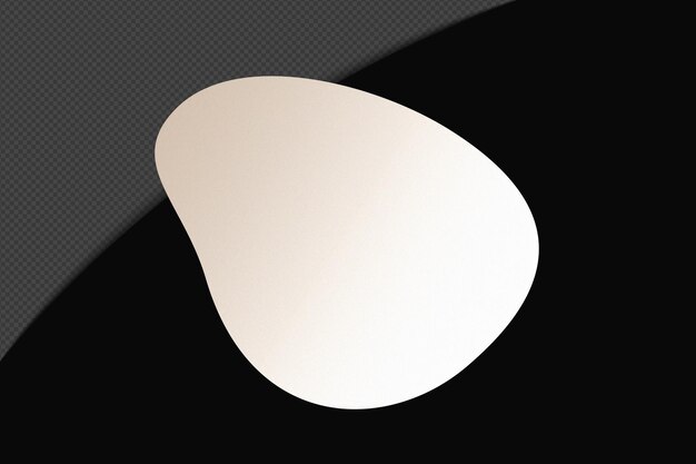 Abstract Form durchsichtig Gradient Element mit ruhig weichem Weiß Farbvorlage psd png Design